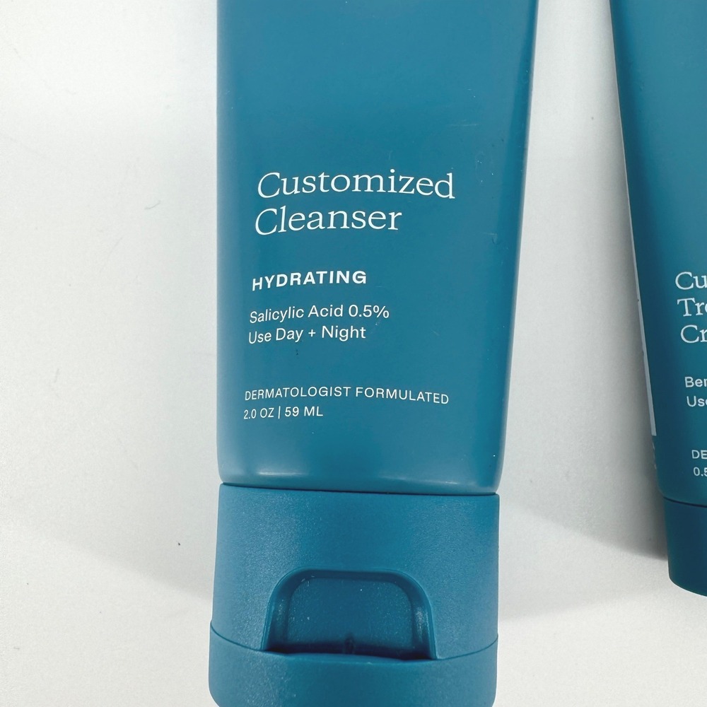 MDacne Customized Skincare Set Blue Acne Treatm Cleanser Moisturizer Night Cream - Picture 5 of 8